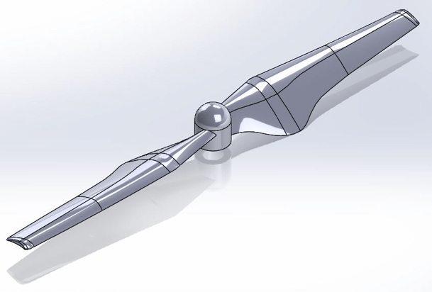 Drone propeller blades