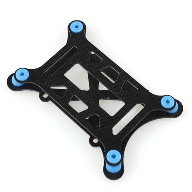 Drone rubber dampers to reduce vibration